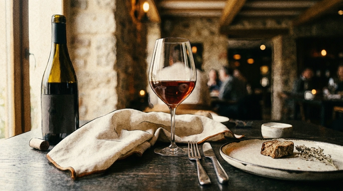 Tables & Vins — illustration